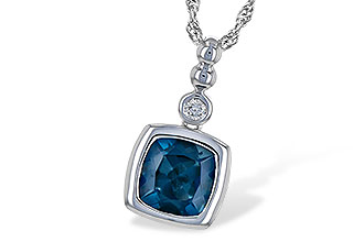 G217-66744: NECK 1.50 LONDON BLUE TOPAZ 1.54 TGW