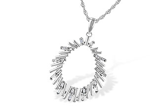G217-68563: NECK .24 TW BAGUETTE DIAS