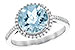 G217-69490: LDS RG 2.08 AQUAMARINE 2.27 TGW