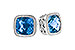 G300-37644: EARR 2.20 TW BLUE TOPAZ