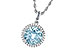 H217-69490: NECK 2.05 AQUAMARINE 2.16 TGW