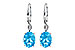 H217-72190: EARR 3.70 TW BLUE TOPAZ 3.75 TGW (9x7MM BT)