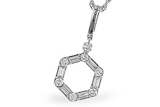 H302-18635: NECKLACE .14 BAG .35 TW