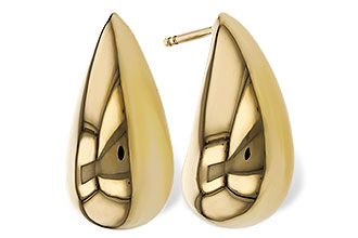 H302-24044: GOLD EARRINGS (20MM)