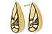 H302-24044: GOLD EARRINGS (20MM)