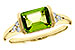 H302-24944: LDS RG 1.52 PERIDOT 1.61 TGW (8X6MM PER)