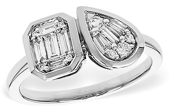 H302-25890: LDS DIA RG .17 TW BAGUETTE .25 TW