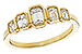 H302-26790: LDS DIA WED RG .90 TW EMERALD CUTS