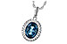 K216-74017: NECK 1.28 LONDON BLUE TOPAZ 1.41 TGW