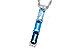 K300-39508: NECK 1.26 BLUE TOPAZ 1.30 TGW