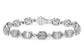 K302-18599: BRACELET 1.02 BAG 1.30 TW (7")