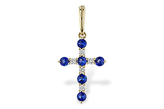 K302-20381: PENDANT .34 TW SAPP .42 TGW