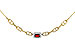 K302-20399: NECK .63 GARNET .75 TGW (6x4MM E.C. GAR / 18")