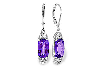 K302-23181: EARR 3.20 TW AMETHYST 3.36 TGW