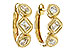 K302-25899: EARRINGS .42 TW FANCY CUT DIAS