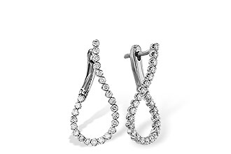 K303-09508: EARRINGS .50 TW