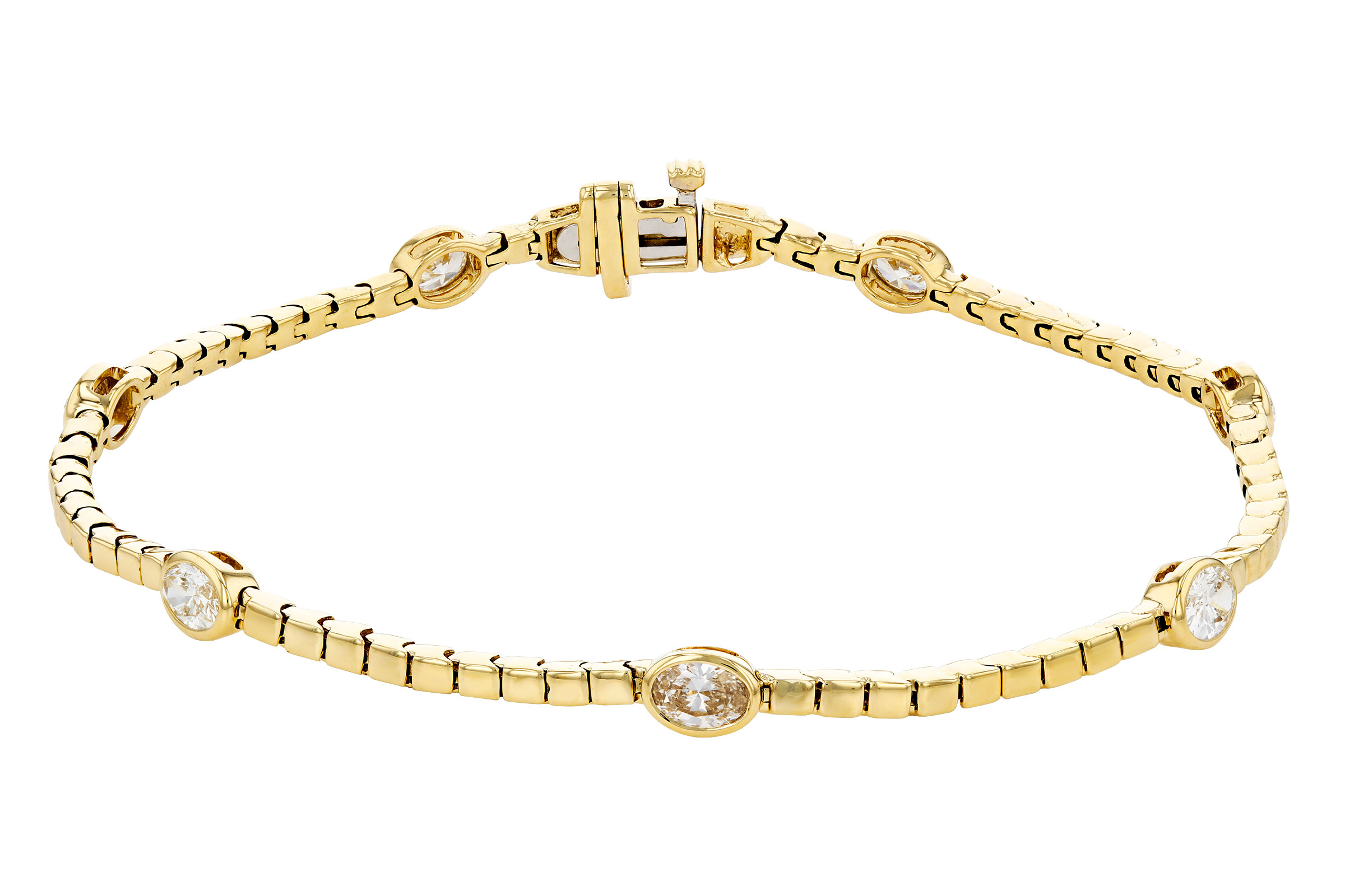 K303-11335: BRACELET 1.30 TW OVAL DIA (7")