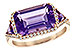 L217-64953: LDS RG 3.48 TW AMETHYST 3.70 TGW (12x8MM)