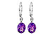 L217-72190: EARR 2.85 TW AMETHYST 2.90 TGW (9x7MM AMY)