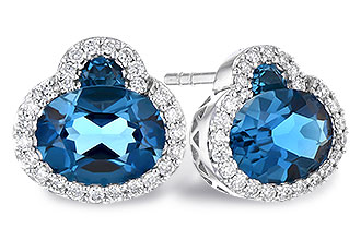 L300-43126: EARR 2.60 TW LONDON BLUE TOPAZ 2.81 TGW