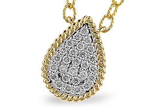 L301-34962: NECKLACE .32 TW (18")