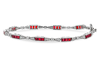 L302-24044: BRACELET 2.05 RUBY 2.70 TGW (7")