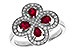 L302-24053: LDS RG .68 TW RUBY .96 TGW