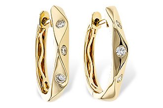 L302-25871: EARRINGS .15 TW