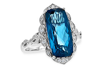 M217-64917: LDS RG 6.75 LONDON BLUE TOPAZ 6.90 TGW (16x8MM BT)