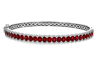 M302-25826: BANGLE 5.04 TW RUBY 5.60 TGW