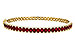 M302-25826: BANGLE 5.04 TW RUBY 5.60 TGW