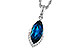 M302-25908: NECK 2.14 LONDON BLUE TOPAZ 2.20 TGW (12x6MM MQ)