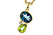 M302-26771: NECKLACE 2.43 SEMI-PREC (PER,LBT) 2.45 TGW