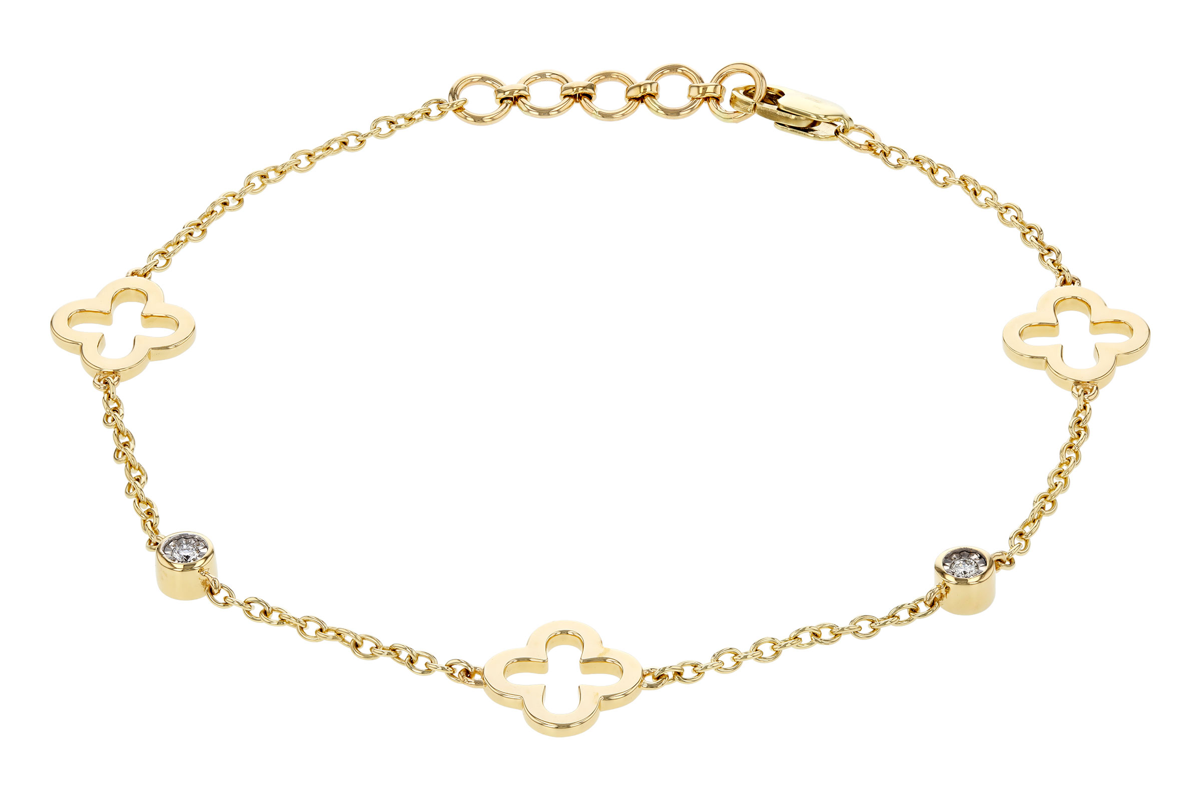 M303-10417: BRACELET .06 TW (7.25")